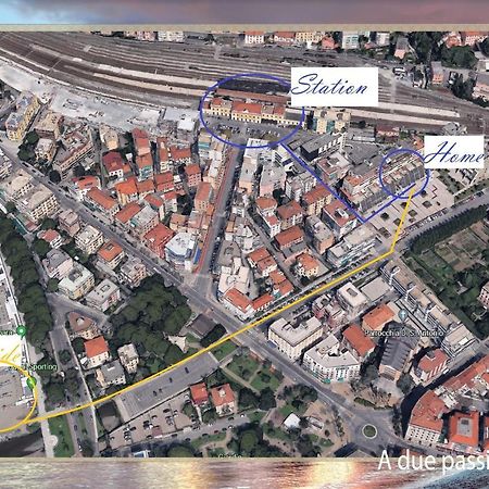 Апартаменты A Due Passi Dal Mare Сестри-Леванте Экстерьер фото