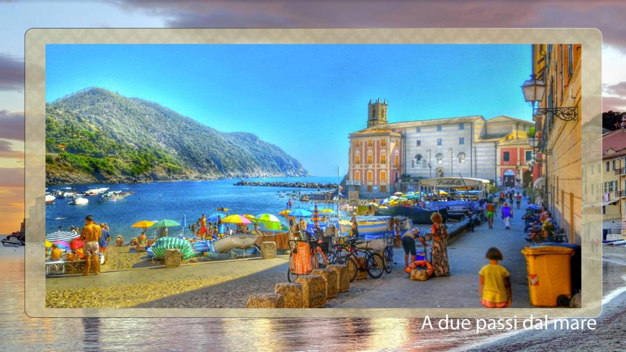 Апартаменты A Due Passi Dal Mare Сестри-Леванте Экстерьер фото